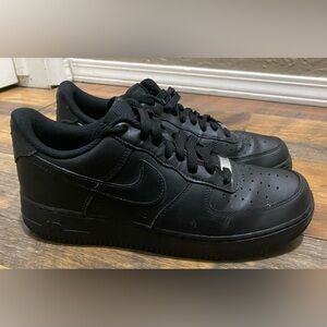 Nike Air Force 1 Low Triple Black – Men’s Size 10